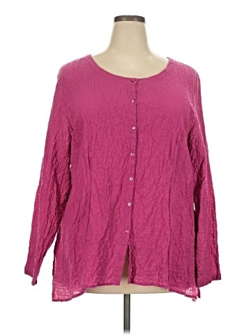 Eileen Fisher Long Sleeve Blouse (view 1)