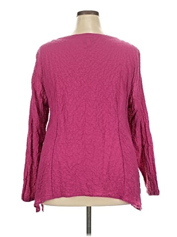 Eileen Fisher Long Sleeve Blouse (view 2)