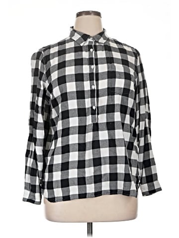 Gap Outlet 3/4 Sleeve Blouse (view 1)