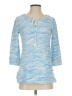 T by Talbots 100% Cotton Blue Pullover Sweater Size XS - photo 1