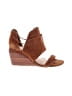 Kelsi Dagger Brooklyn 100% Leather Brown Wedges Size 7 1/2 - photo 1