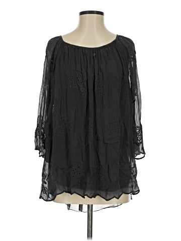Tempo Paris 3/4 Sleeve Blouse (view 1)
