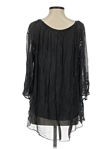 Tempo Paris 3/4 Sleeve Blouse (view 2)