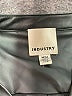Industry 100% Polyurethane Black Short Sleeve Blouse Size M - photo 7