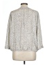 Vince Camuto 100% Polyester Animal Print Ivory 3/4 Sleeve Blouse Size L - photo 2