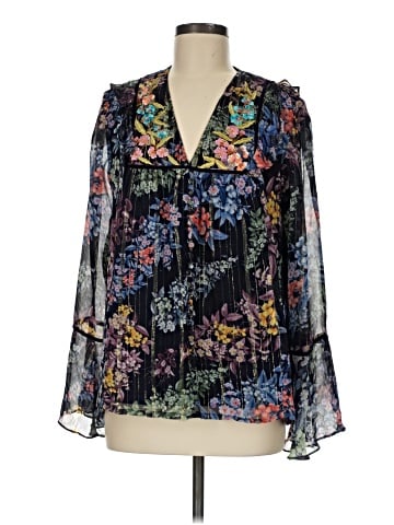 Vineet Bahl 3/4 Sleeve Blouse (view 1)