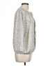Vince Camuto 100% Polyester Animal Print Ivory 3/4 Sleeve Blouse Size L - photo 4