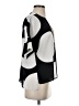 Worthington 100% Polyester Black Short Sleeve Blouse Size S - photo 4