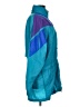 Reebok 100% Nylon Color Block Teal Windbreaker Size M - photo 4