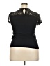 Unbranded Black Short Sleeve Top Size XXL - photo 2