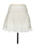 ASOS 100% Polyester Solid Ivory Casual Skirt Size 8 - photo 1