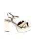 Chinese Laundry Silver Sandals Size 8 1/2 - photo 1