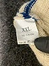 Unbranded 100% Acrylic Stripes Ivory Turtleneck Sweater Size XXL - photo 7