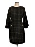 Alexia Admor 100% Polyester Tweed Black Casual Dress Size 12 - photo 1