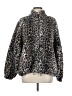 PacSun 100% Polyester Animal Print Silver Faux Fur Jacket Size Med - Lg - photo 1