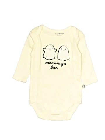Rabbit Bear Long Sleeve Onesie (view 1)