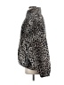 PacSun 100% Polyester Animal Print Silver Faux Fur Jacket Size Med - Lg - photo 5