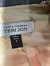 Teri Jon by Rickie Freeman Metallic Gold Jacket Size 4 - photo 6