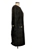 Alexia Admor 100% Polyester Tweed Black Casual Dress Size 12 - photo 4