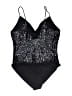 rue21 100% Polyester Black Bodysuit Size XL - photo 2