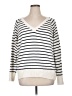 Old Navy Stripes White Pullover Sweater Size XL - photo 1