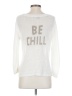 360 Sweater 100% Linen White Pullover Sweater Size S - photo 2