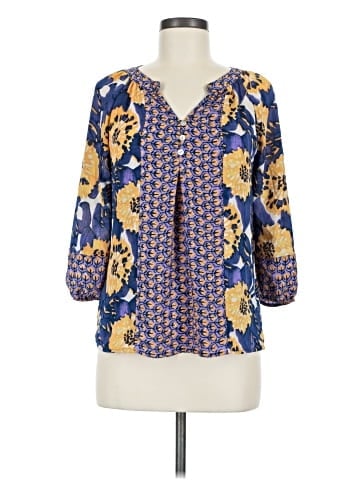 Figueroa & Flower 3/4 Sleeve Blouse (view 1)