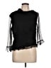 WD.NY Black 3/4 Sleeve Blouse Size L - photo 1