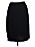 St. John Solid Black Casual Skirt Size 12 - photo 2