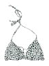 Unbranded Polka Dots Silver Swimsuit Top Size XS - photo 1