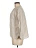 Talbots 100% Linen Ivory 3/4 Sleeve Button-Down Shirt Size M (petite) - photo 5