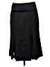 Philippe Adec Paris Solid Black Wool Skirt Size 4 - photo 1