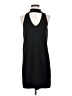 Milly Solid Black Casual Dress Size P (petite) - photo 1