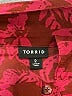 Torrid 100% Polyester Burgundy 3/4 Sleeve Blouse Size 2X Plus (2) - photo 7