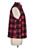 Natural Reflections 100% Polyester Plaid Red Vest Size L - photo 4