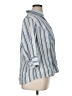 Riders by Lee Stripes Blue 3/4 Sleeve Button-Down Shirt Size 1X - photo 4