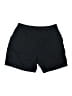 Lands' End 100% Cotton Solid Black Athletic Shorts Size L (petite) - photo 2