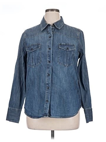 Nili Lotan Long Sleeve Button-Down Shirt (view 1)