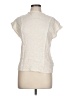 Unbranded Ivory Short Sleeve Blouse Size L - photo 1