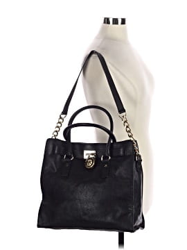 MICHAEL Michael Kors Leather Satchel (view 2)