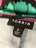 Torrid Tropical Teal Casual Dress Size 2X Plus (2) - photo 7