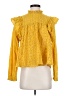 Assorted Brands 100% Cotton Yellow Long Sleeve Blouse Size S - photo 1