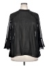 ELOQUII 100% Polyester Black 3/4 Sleeve Blouse Size 20 Plus - photo 1