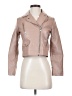 ASOS 100% Polyurethane Brown Pink Jacket Size 00 - photo 1