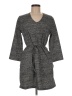 Nanso Tweed Gray Casual Dress Size M - photo 1