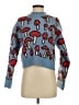 Zara Print Blue Pullover Sweater Size S - photo 1