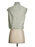 Democracy Green Sleeveless Button-Down Shirt Size S - photo 2