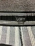 Ann Taylor LOFT 100% Polyester Stripes Black Casual Pants Size M - photo 7