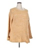 Style&Co 100% Polyester Tweed Gold Yellow Pullover Sweater Size 2X - photo 1