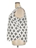 Talbots 100% Polyester Ivory Sleeveless Blouse Size 18 - photo 5